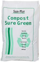 SUN-MAR COMPOST SURE GREEN 30 LITER (8 GALLON) BAG