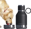 ASOBU DOG BOWL WATER BOTTLE BLACK 32OZ