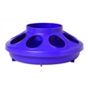 Miller 806 Heavy Duty Baby Chick Feeder, 1 qt Capacity 6.325 in W x 6-3/8 in L x 2-1/2 in H, Purple