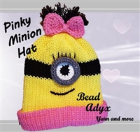 Pinky Minion Hat