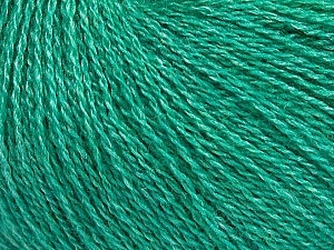 7604 Silk Merino - Emerald Green