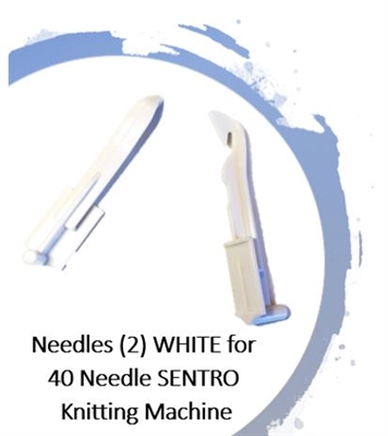 Needles (2) -  40 Needle SENTRO Knitting Machines