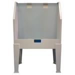 CCI E44P Polypropylene Washout Booth