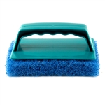 Scrub Brush w/ Pad - Blue