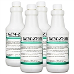 Gem-Zyme Super Concentrate Emulsion Remover - 4x1 Quart Case