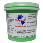 Allureglow USA Green Plastisol Reflective Ink - 5 Gallon
