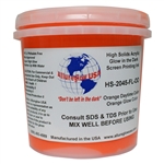 Allureglow USA Orange HSA Water Based Glow Ink (Glows Orange) - 5 Gallon