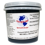 Allureglow USA Black HSA Water Based Reflective Ink - 5 Gallon