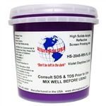 Allureglow USA Violet HSA Water Based Reflective Ink - 5 Gallon