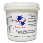 Allureglow USA Off-White HSA Water Based Reflective Ink - 5 Gallon
