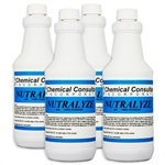 "Nutralyze" Concentrated Screen Degreaser - 4x1 Quart Case