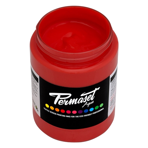 Permaset Aqua Standard Ink - Scarlet - 300ml