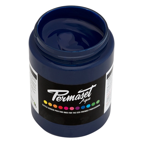 Permaset Aqua Standard Ink - Junior Navy - 300ml