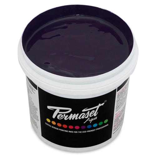 Permaset Aqua Standard Ink - Purple - 1L