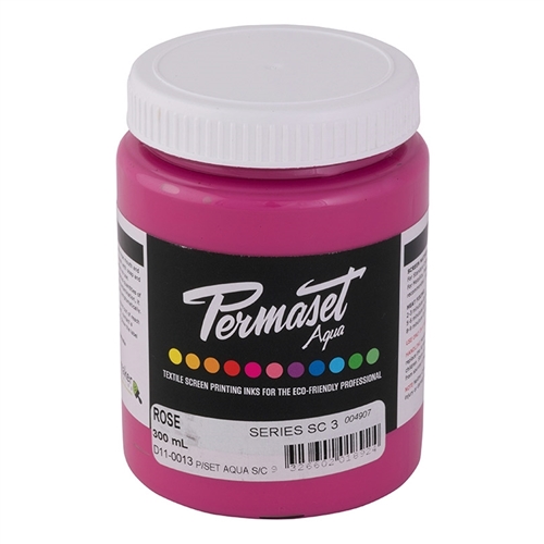 Permaset Aqua Supercover Ink - Rose - 300ml