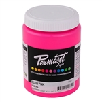 Permaset Aqua Supercover Ink - Glow Pink - 300ml