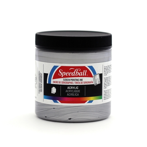 Speedball Acrylic Ink - Silver - 8 oz.