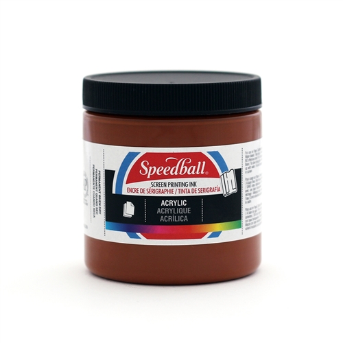 Speedball Acrylic Ink - Brown - 8 oz.