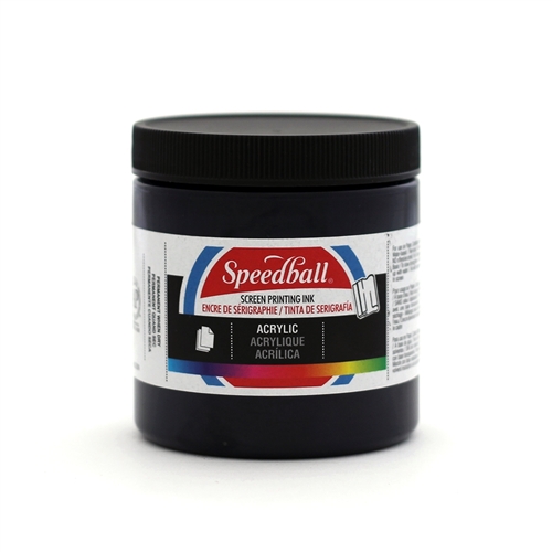 Speedball Acrylic Ink - Black - 8 oz.