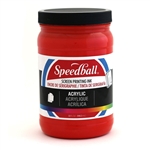 Speedball Acrylic Ink - Medium Red - 32 oz.