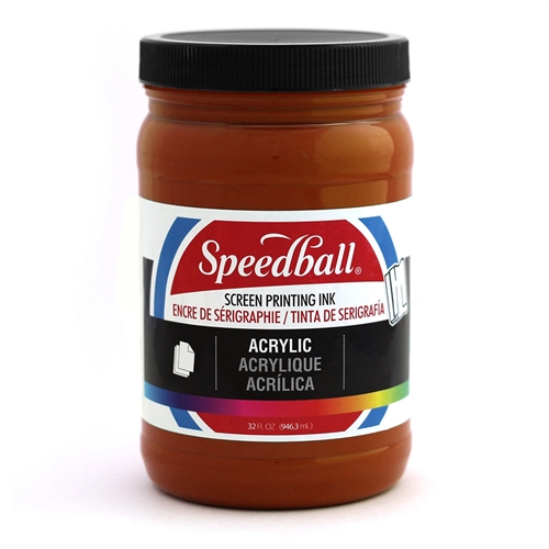 Speedball Acrylic Ink - Brown - 32 oz.