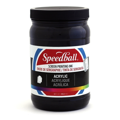 Speedball Acrylic Ink - Black - 32 oz.