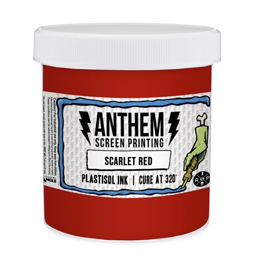 Triangle Screen Printing Ink - Scarlet Red