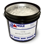 Triangle Screen Printing Ink - Metallic Silver