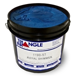 Triangle Screen Printing Ink - Royal Blue Shimmer
