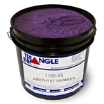 Triangle Screen Printing Ink - Amethyst Purple Shimmer