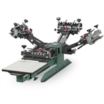 Vastex V-2000HD Table Top Press - 4 Color / 1 Station