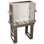 Vastex Stainless Steel Washout Booth 36" x 27"