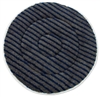 19" Microfiber Carpet Cleaning Bonnet with Scrub Strips