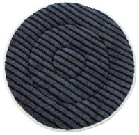 19" Microfiber Carpet Cleaning Bonnet with Scrub Strips