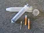 INJECTION SYRINGE KIT, 60 SYRINGE WITH 2 NEEDLES