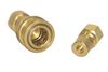 3/8" M-F BRASS QUICK DISCONNECT SET