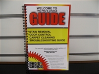 Pro's Choice Stain & Odor Removal Guide