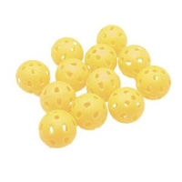 Yellow Wiffle Practice Balls 12pk