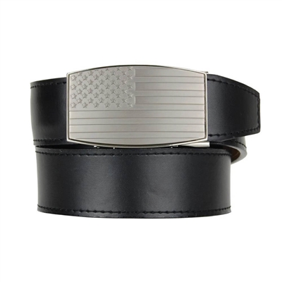 Nexbelt Embossed Pewter USA Belt