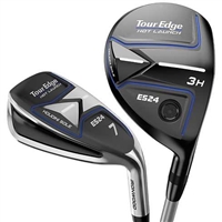 Tour Edge Hot Launch E524 Iron-Wood Steel Left Hand Combo Set