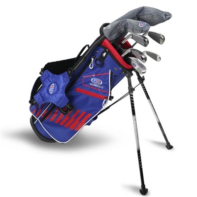 U.S. Kids Ultralight 51"-s 7-Club DV3 Stand Bag Set