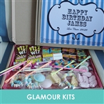 PERSONALISED RETRO SWEET BOX - LARGE