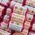 100 ROLLS PERSONALISED MINI LOVE HEART SWEETS- ORANGE