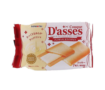 Sanritsu Couque D'asses White Chocolate Cookie (Japan) 54g