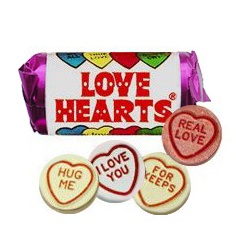 MINI LOVE HEART SWEETS 1kg