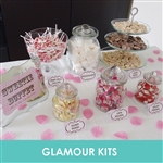 PERSONALISED DOT SWEETIE BUFFET-SIGN CARDS BAGS