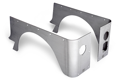 CJ-7 Rear Crusher Corners (Aluminum)