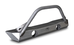 JK Brawler Lite Front Bumper - Brawler Bar - Plate Gussets