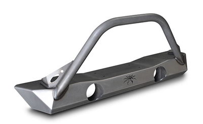 JK Brawler Lite Front Bumper - Brawler Bar - Plate Gussets