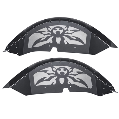 JL Rear Inner Fender Kit - Black